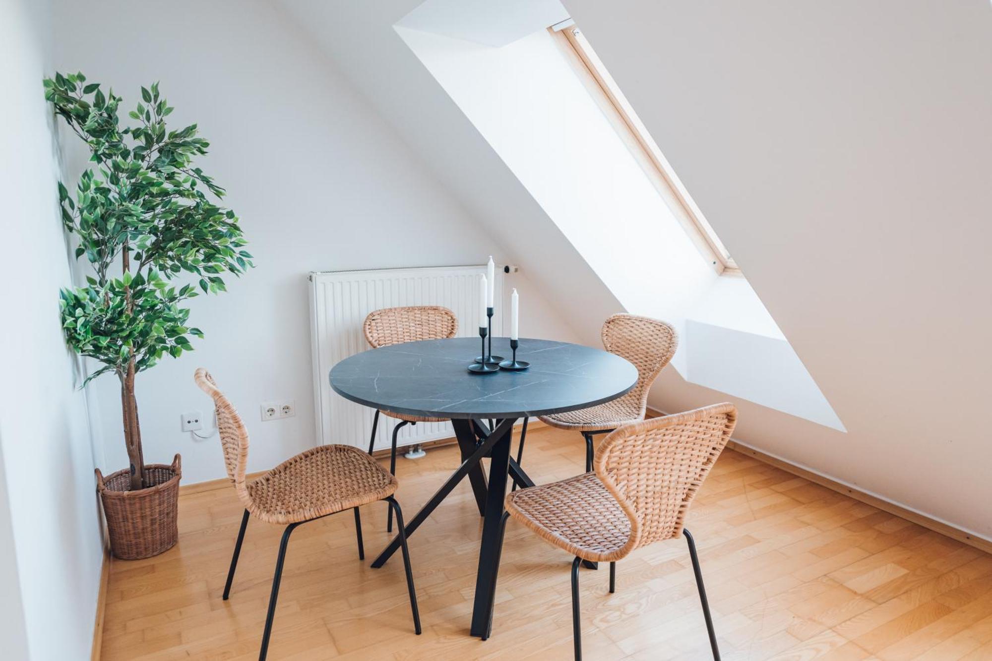 Apartment Stylish With Balcony And Rooftop Views Wien