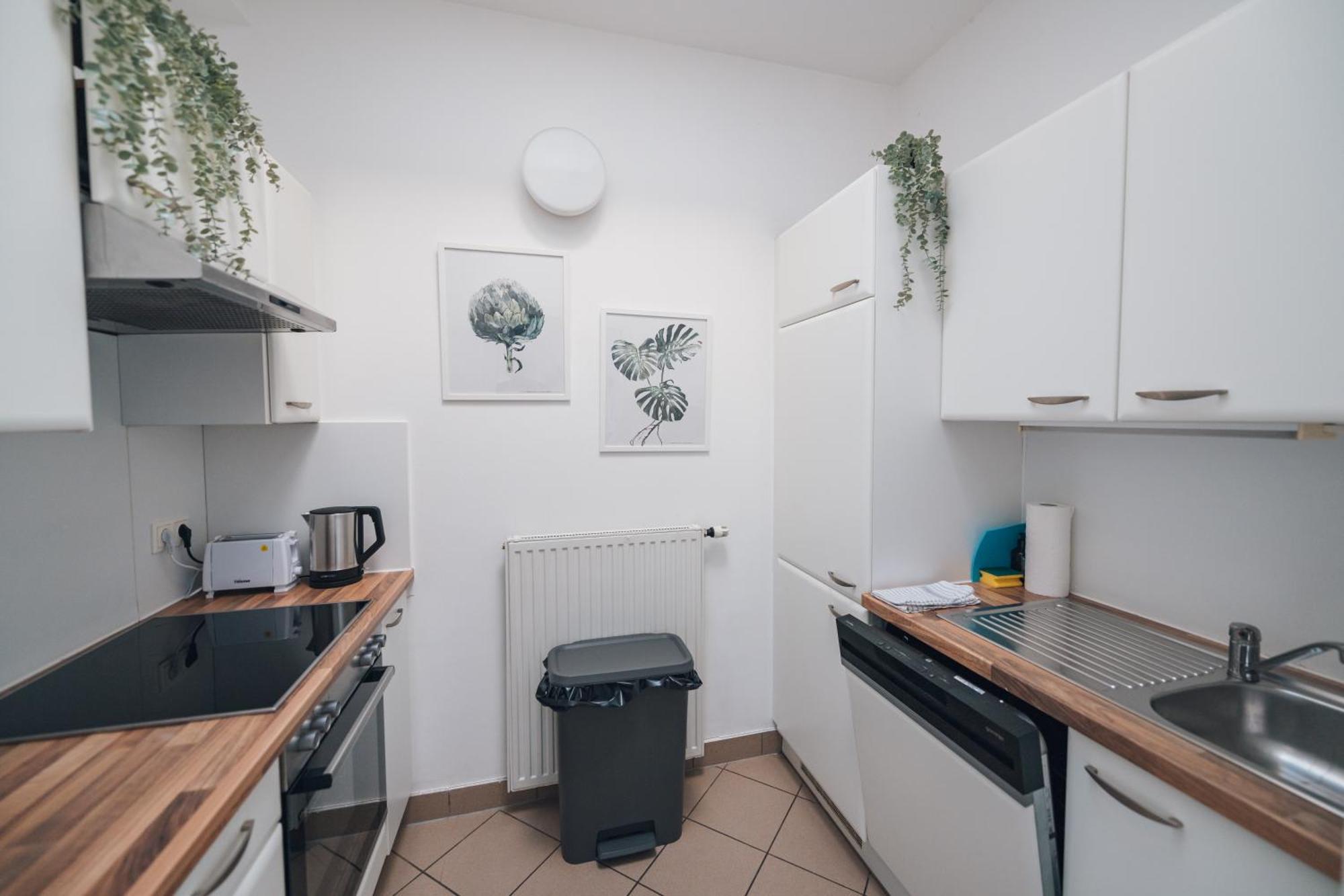 Apartment Stylish With Balcony And Rooftop Views Wien